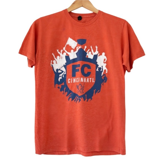 FC Cincinnati Soccer Crew Cotton T-Shirt - Picture 6 of 12